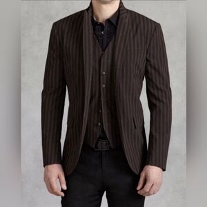 Vintage Striped Blazer